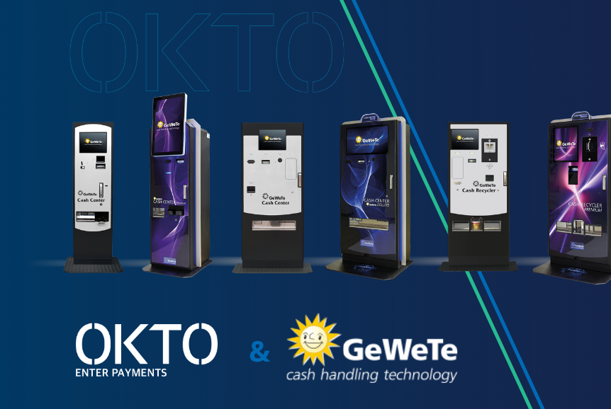 OKTO and GeWeTe partner up for more efficient global cashless solutions